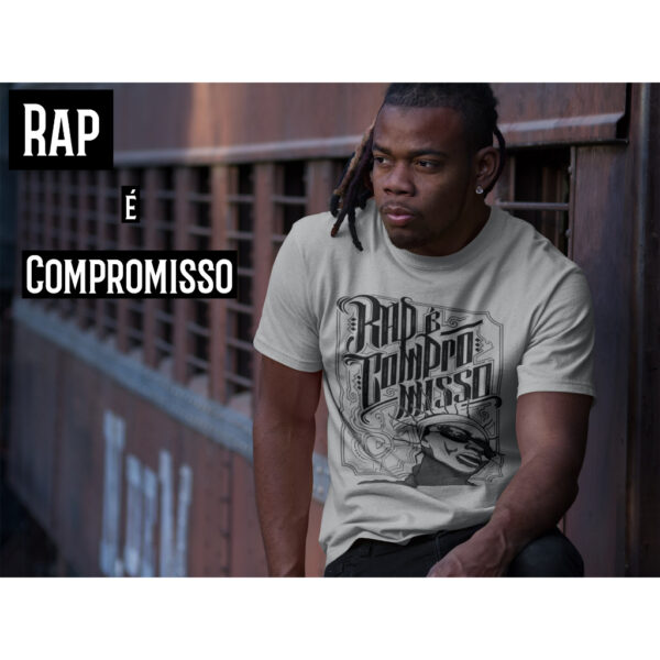 Camiseta Hip Hop/Rap Underground Sabotage É compromisso - Imagem 2