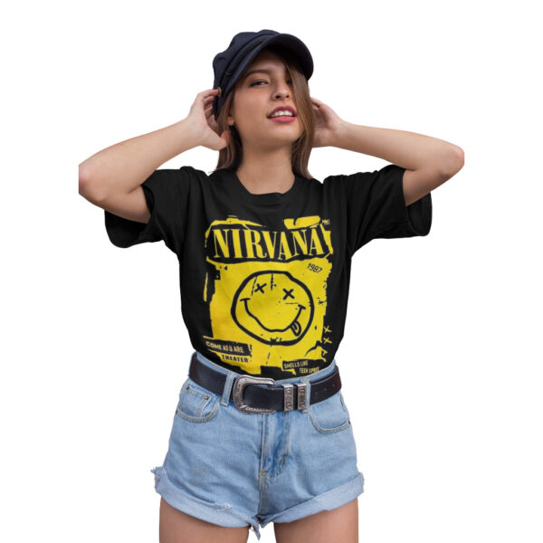 Camiseta Banda de Rock Nirvana - Imagem 2