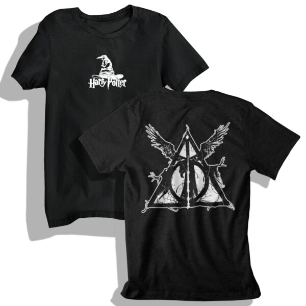 Camisa Harry Potter Relíquias da Morte